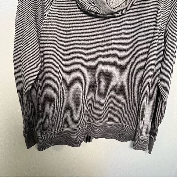 Calvin Klein Performance Zip Hoodie Gray Terry Cloth - Picture 9 of 11